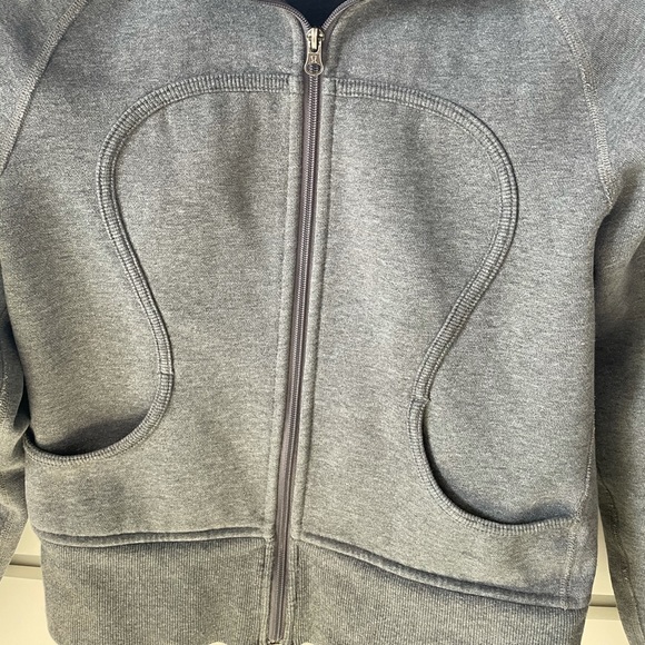 Lululemon Scuba Hoodie Grey Sweatshirt - Picture 3 of 12